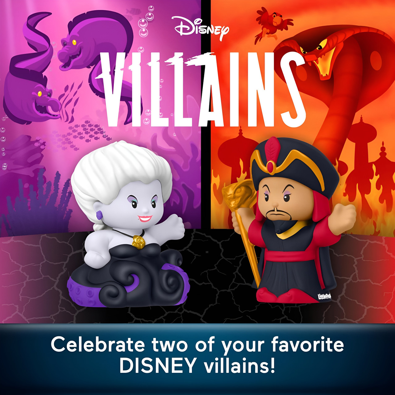 Little People Collector Disney Villains - Jafar & Ursula Special Edition Set