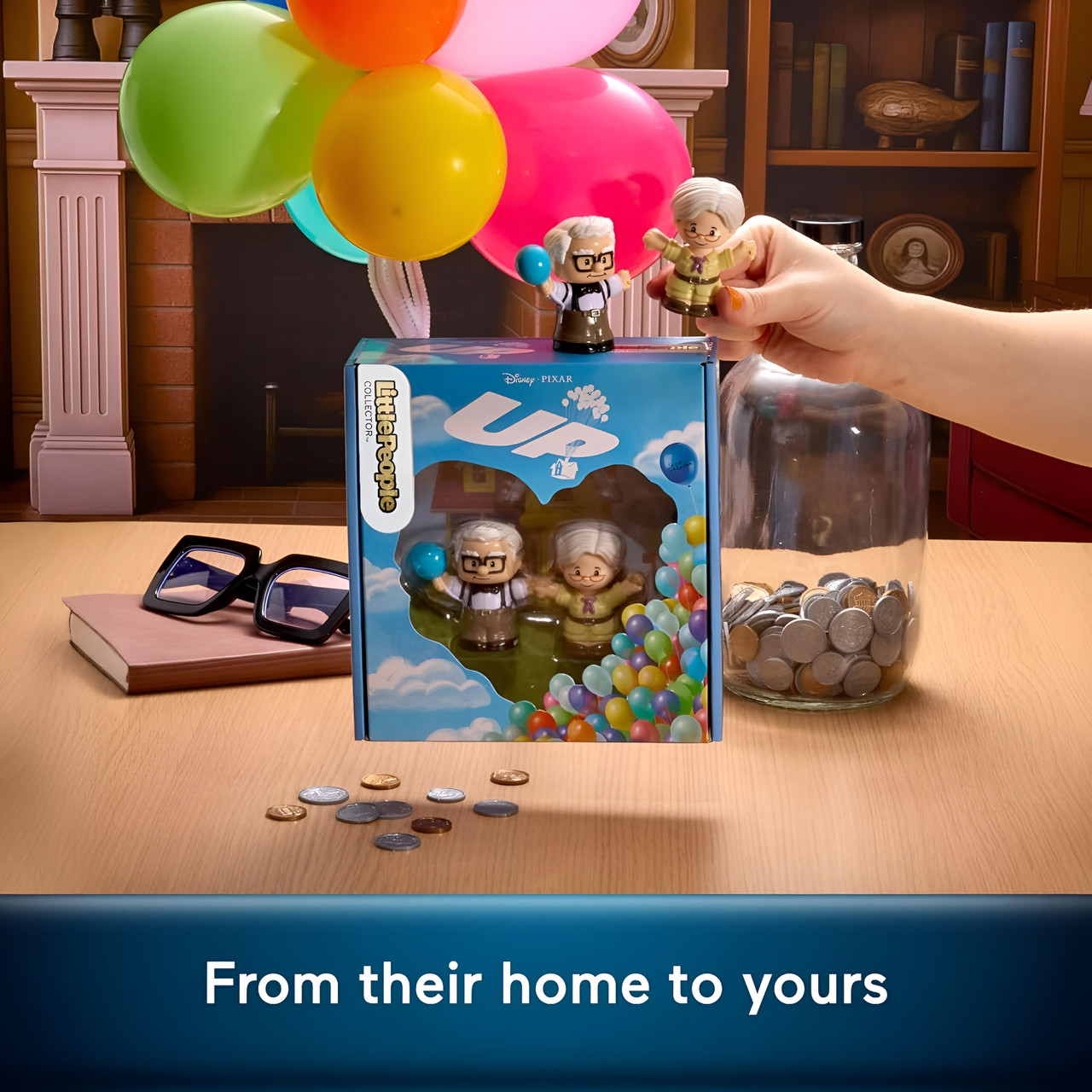 Little People Collector Disney-Pixar Up - Carl & Ellie Special Edition Set