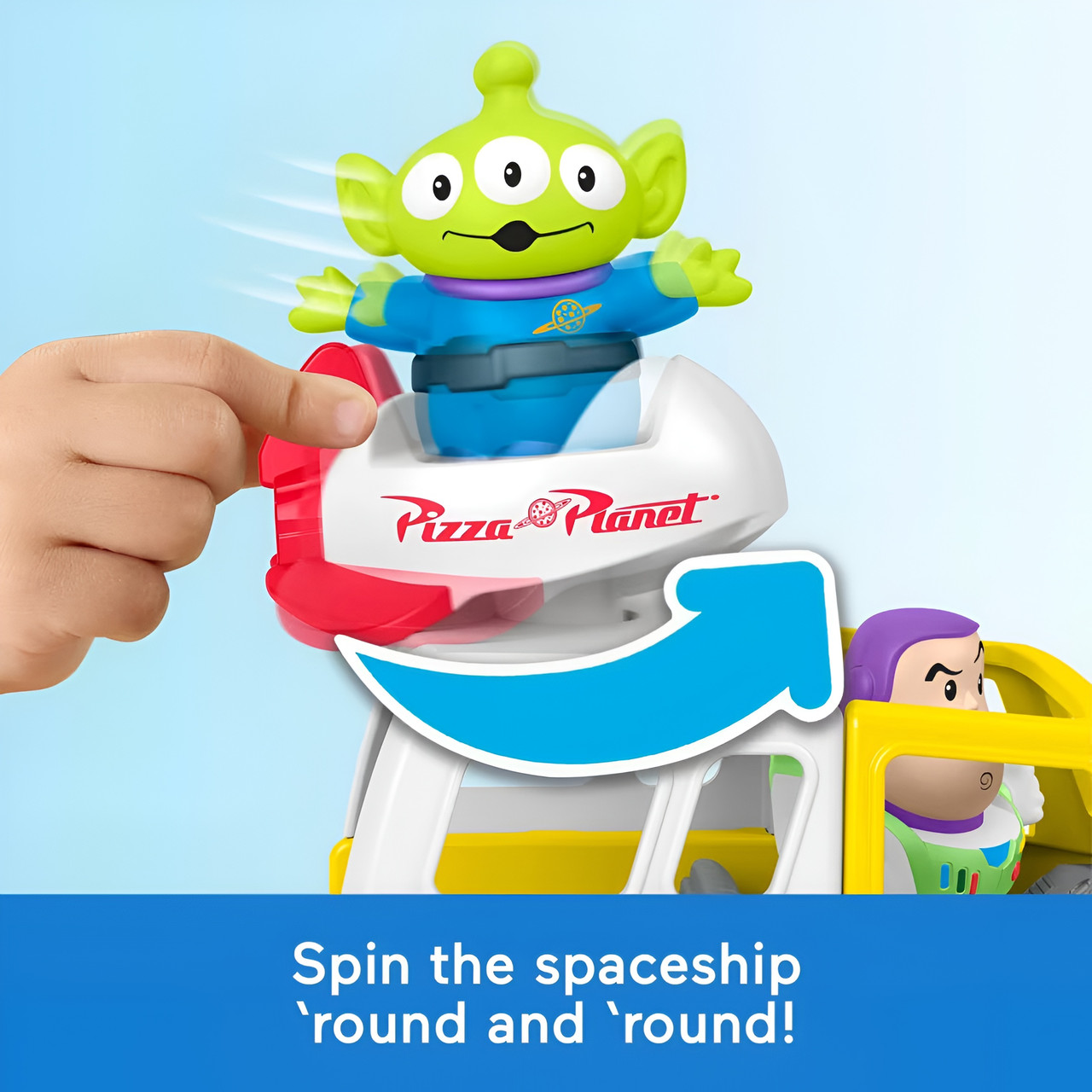 Fisher-Price Little People Disney Pixar Toy Story Pizza Planet Truck & Buzz Lightyear