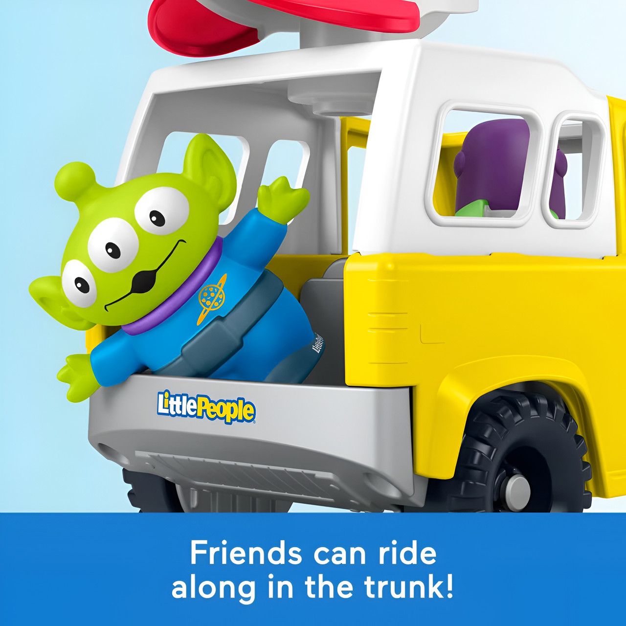 Fisher-Price Little People Disney Pixar Toy Story Pizza Planet Truck & Buzz Lightyear