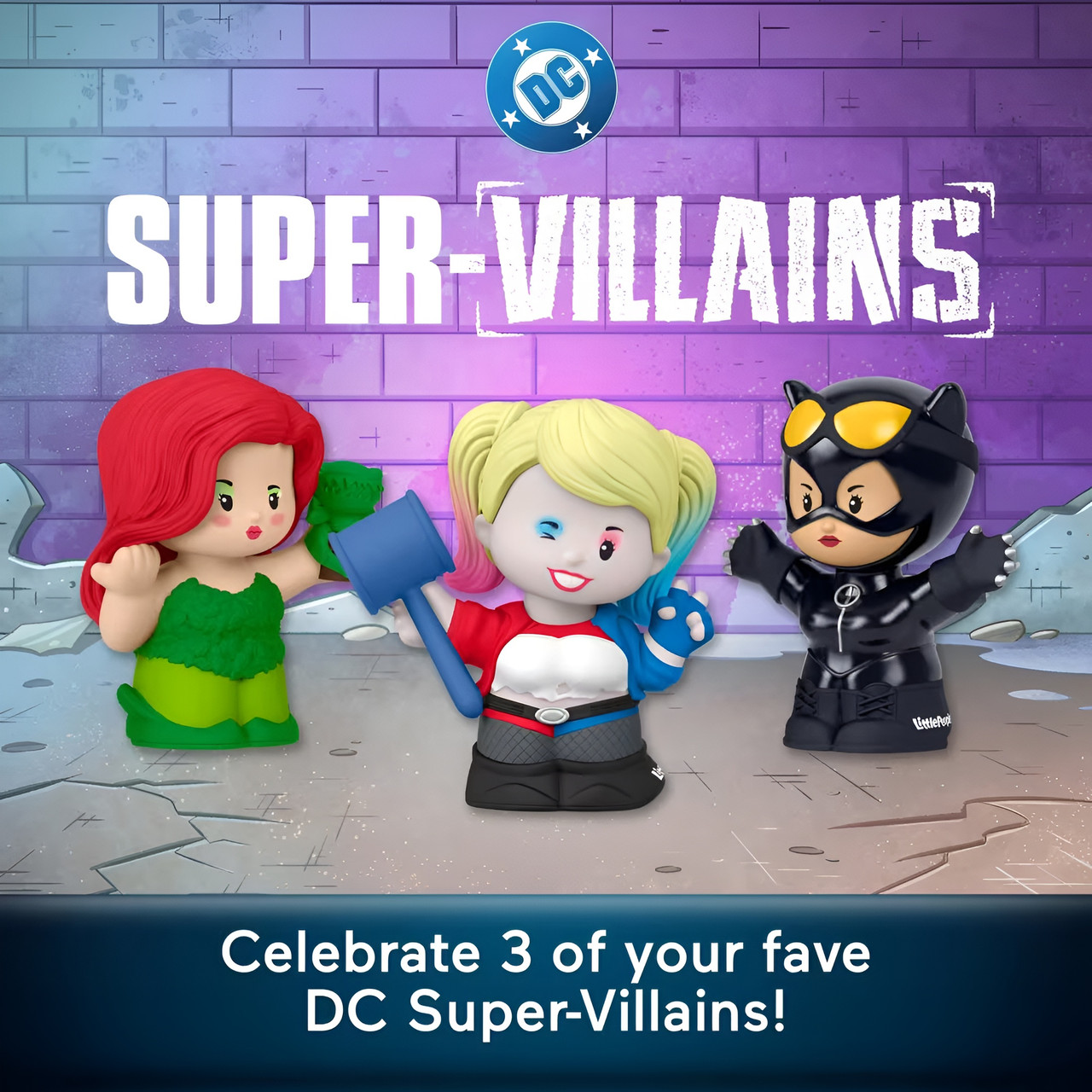 Little People Collector DC Super-Villains Special Edition Set