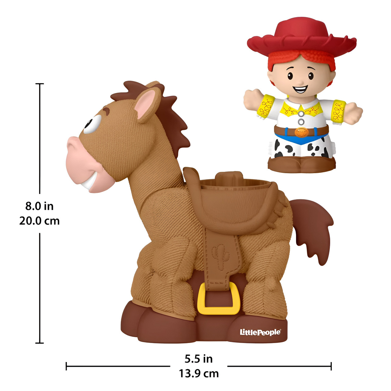 Fisher-Price Little People Disney Pixar Toy Story Bobbin' Bullseye & Jessie