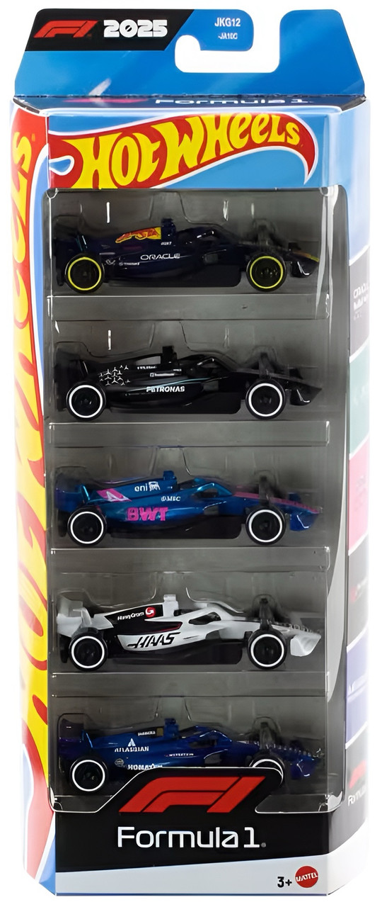Hot Wheels Formula 1 5-Pack