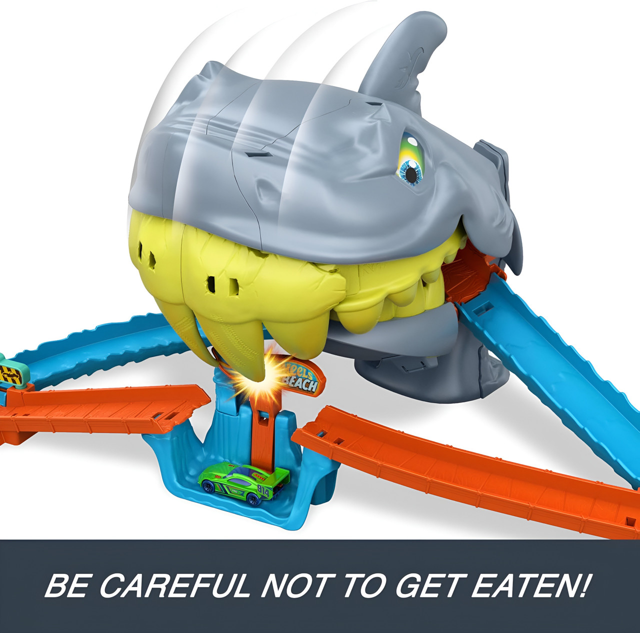 Hot Wheels City Shark Chomp Beach