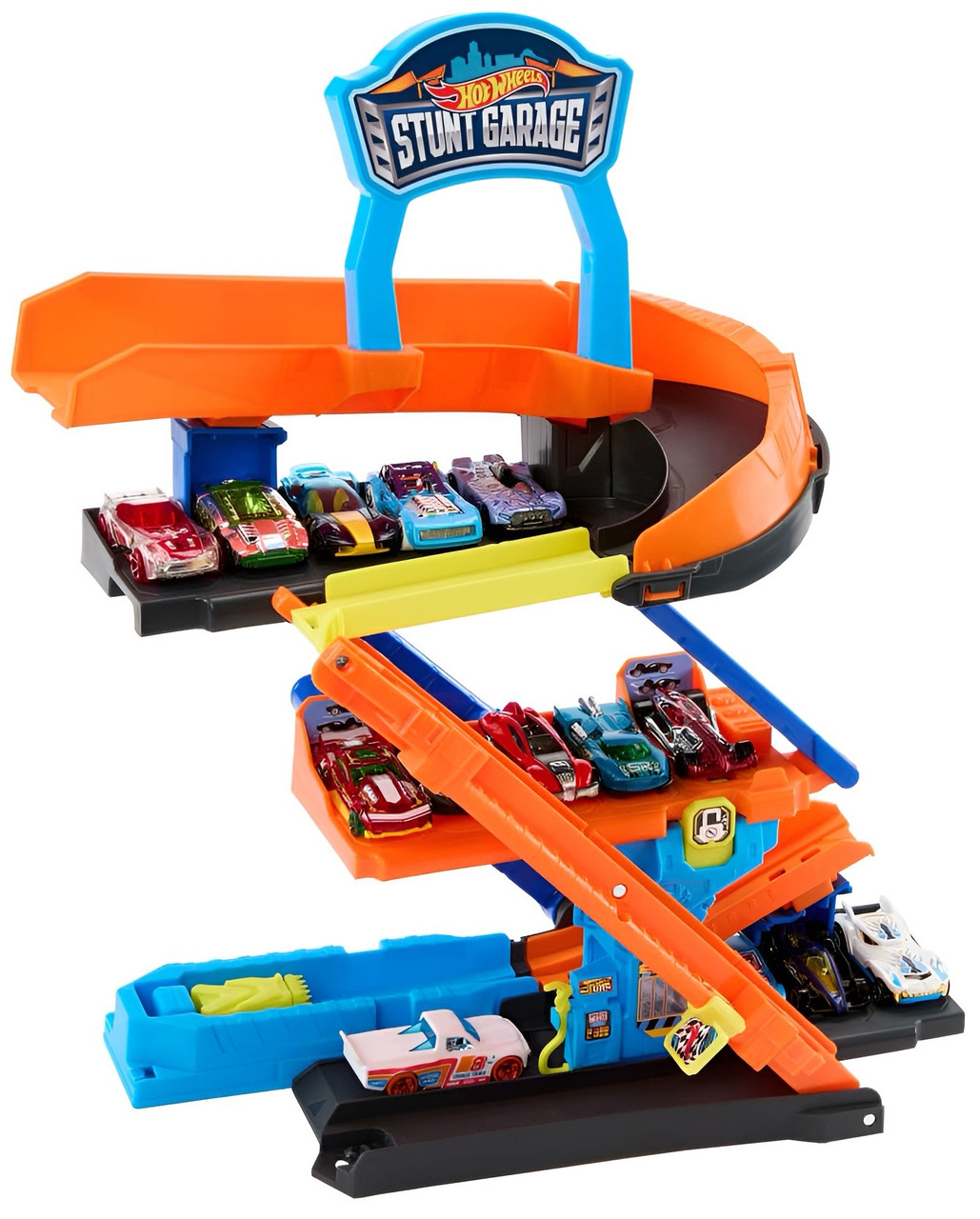Hot Wheels City Transforming Stunt Garage