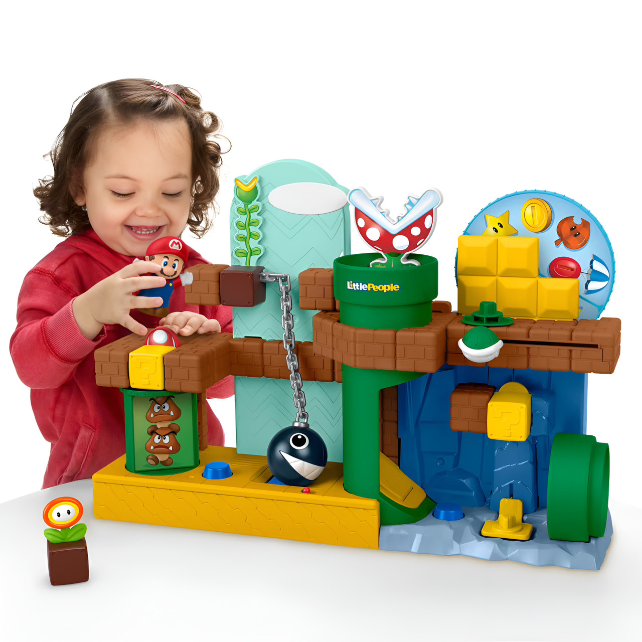 Fisher-Price Little People My Mario Adventure Playset