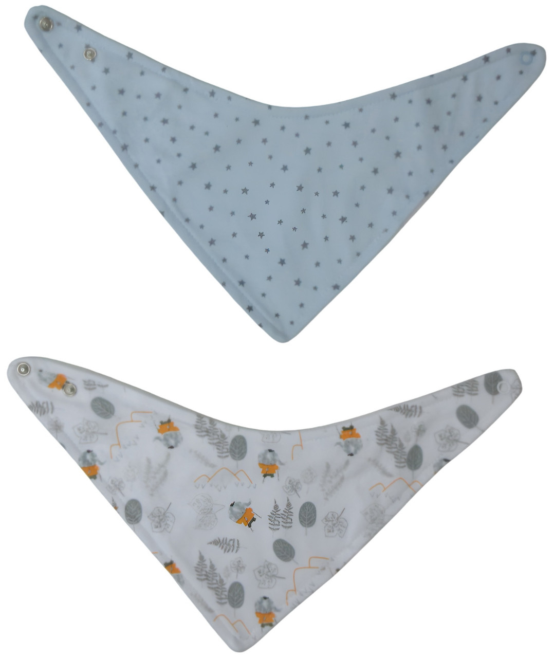 Twinkle Tots - Dribble Bib Blue Star 2 Pack