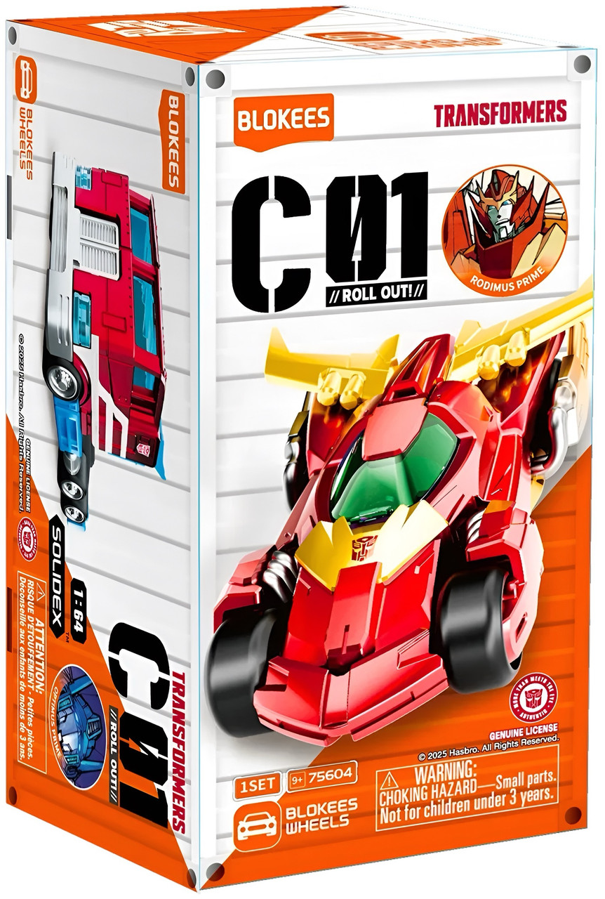 Transformers - Blokees Wheels C01 'Auto Prime' Blind Box