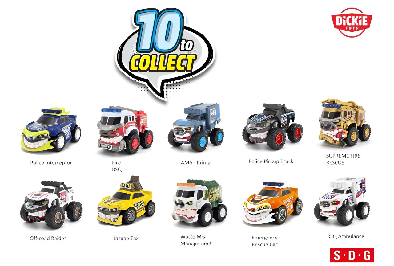 Motor Mutants - Blind Egg Build-A-Vehicle Wave 1