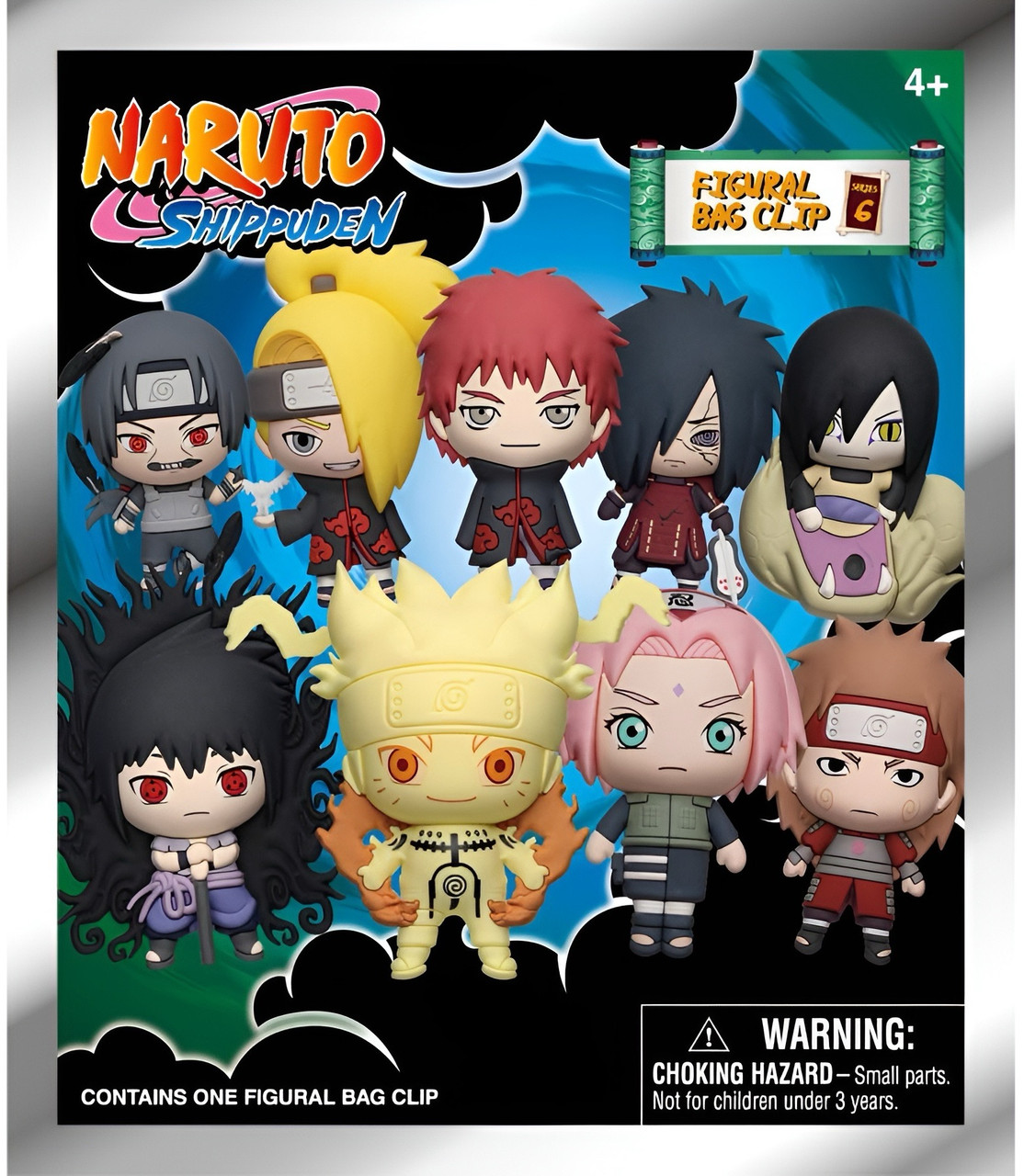 Naruto - 3D PVC Bag Clips Blind Bag S6