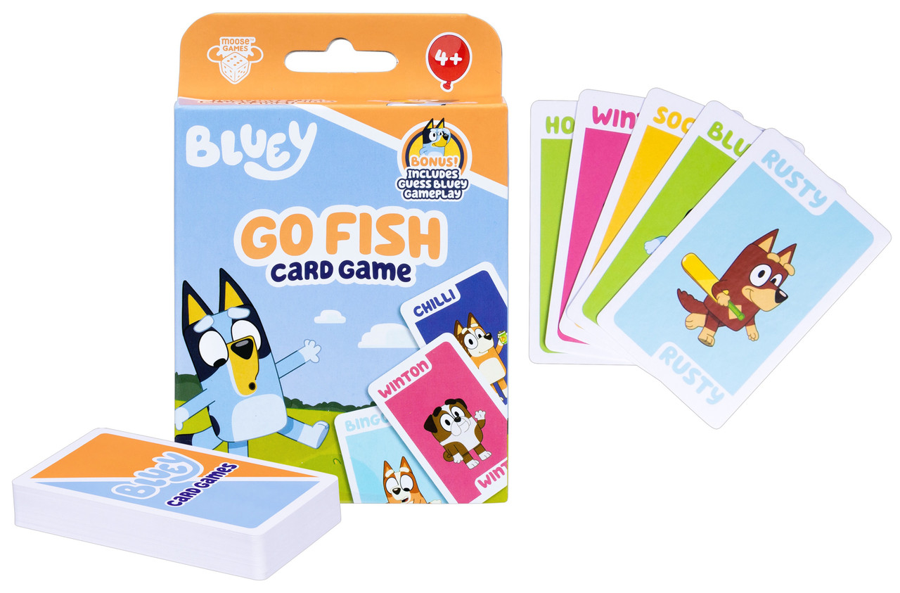 Bluey Card Games