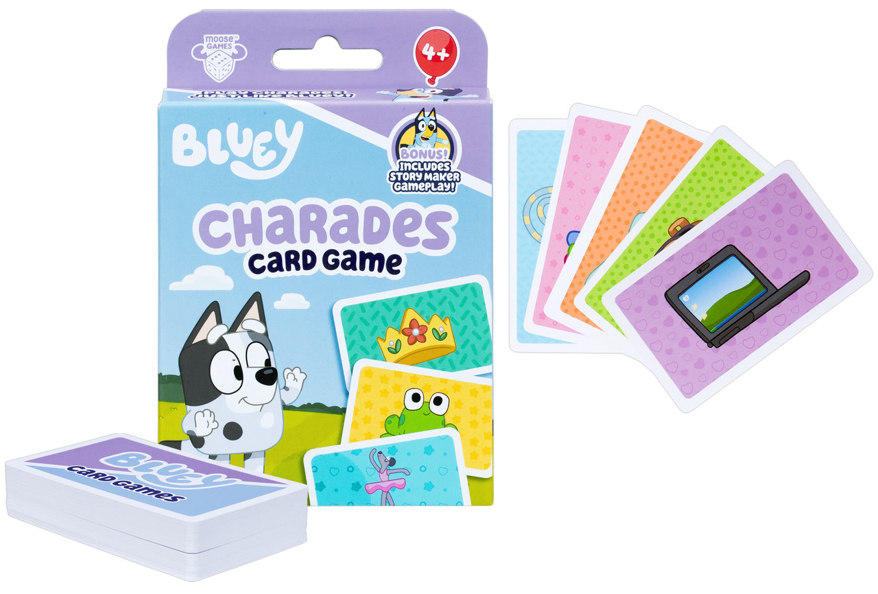 Bluey Card Games