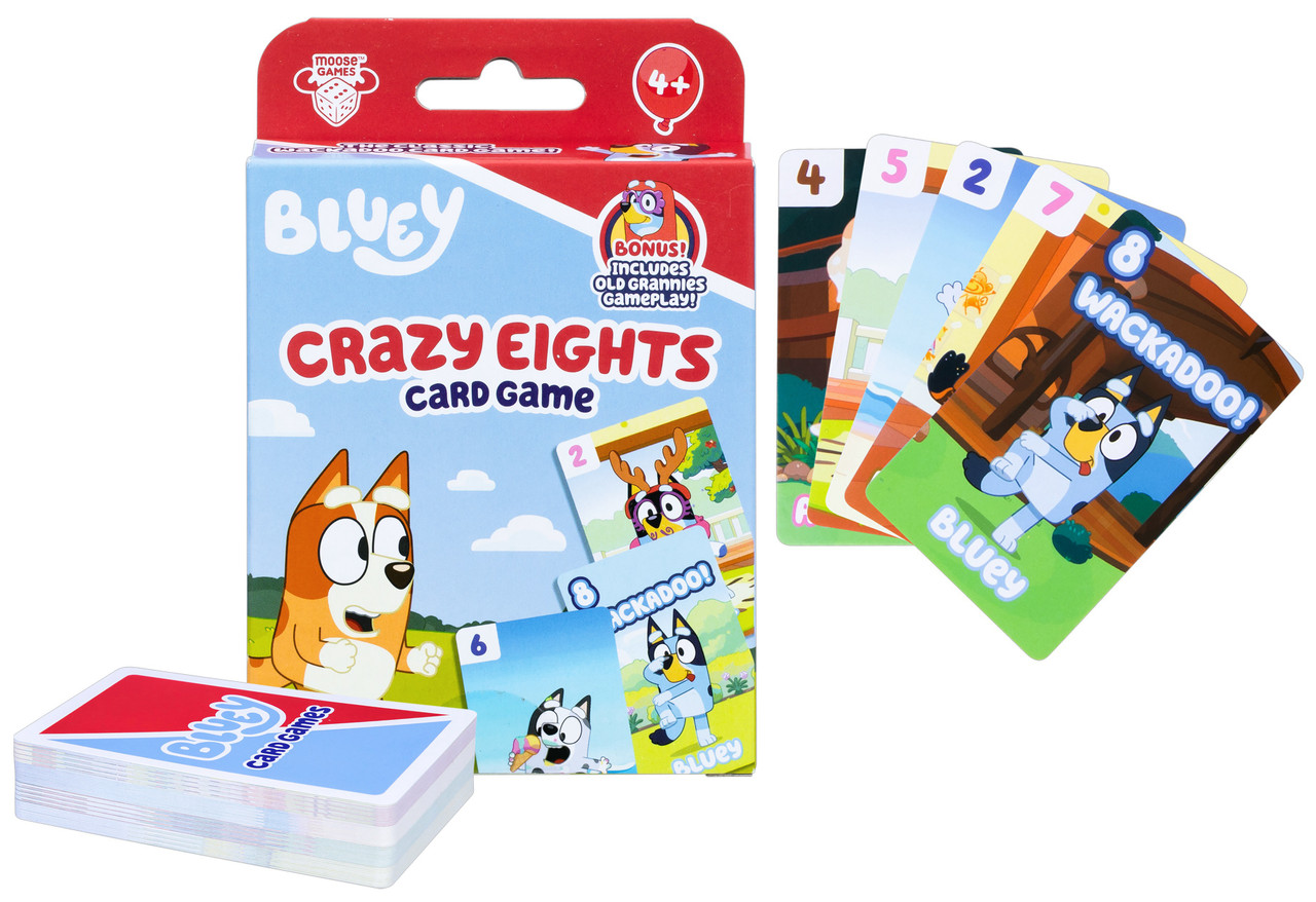 Bluey Card Games