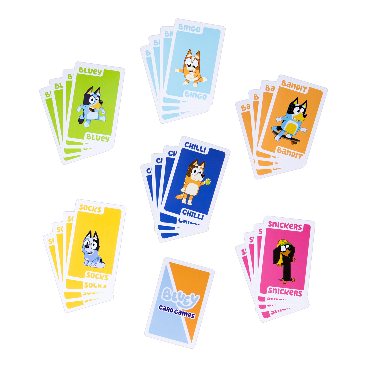 Bluey Card Games