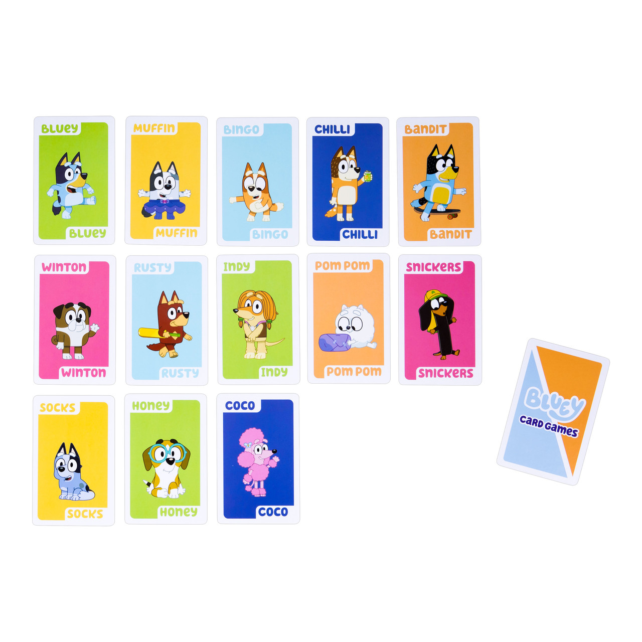 Bluey Card Games