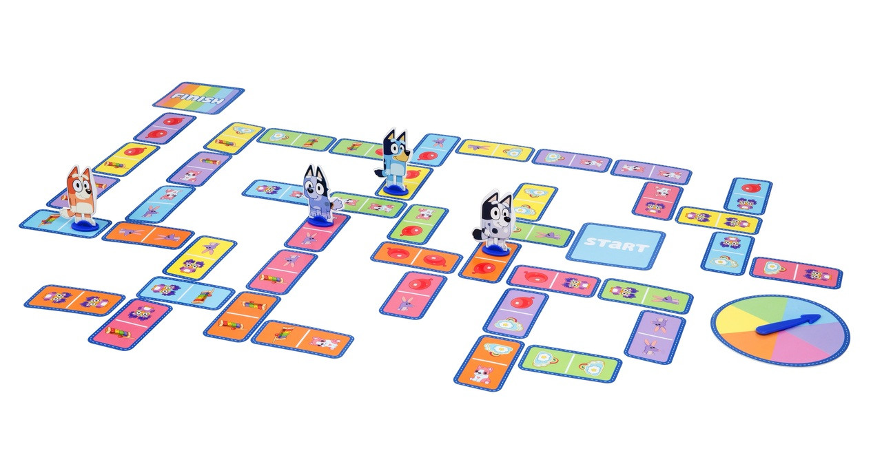 Bluey Hopscotch Race Game