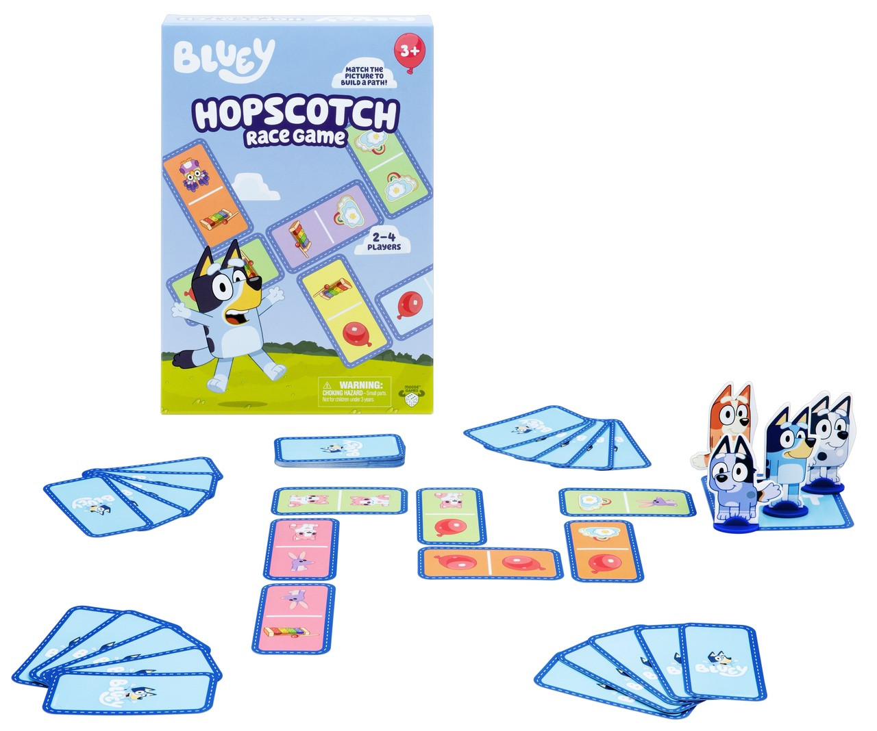 Bluey Hopscotch Race Game