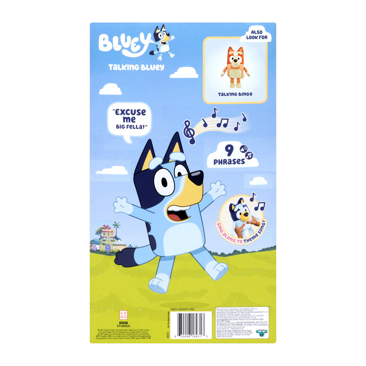 Bluey S2 Talking Plush - Bluey