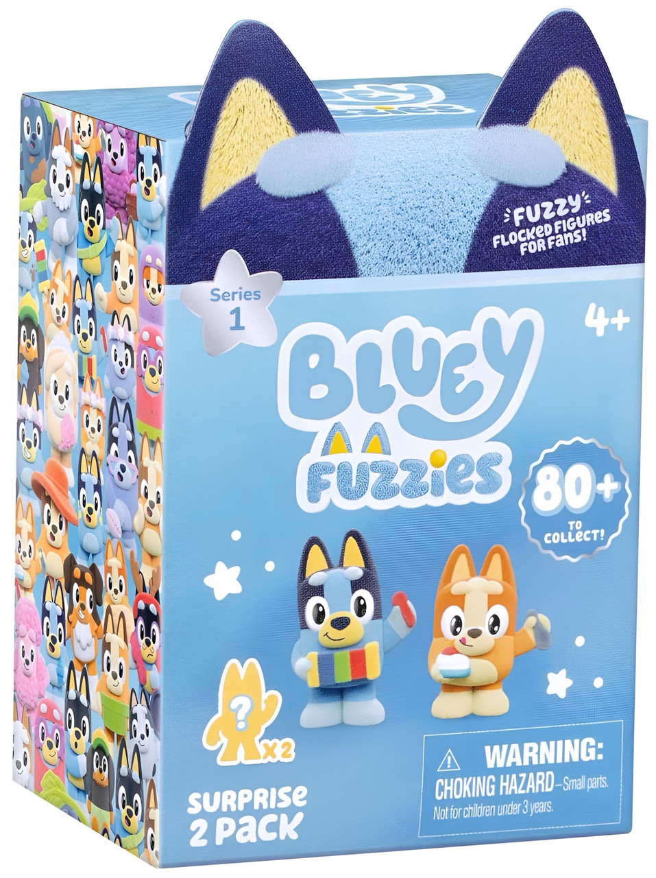 Bluey Fuzzies S1 2 Pack