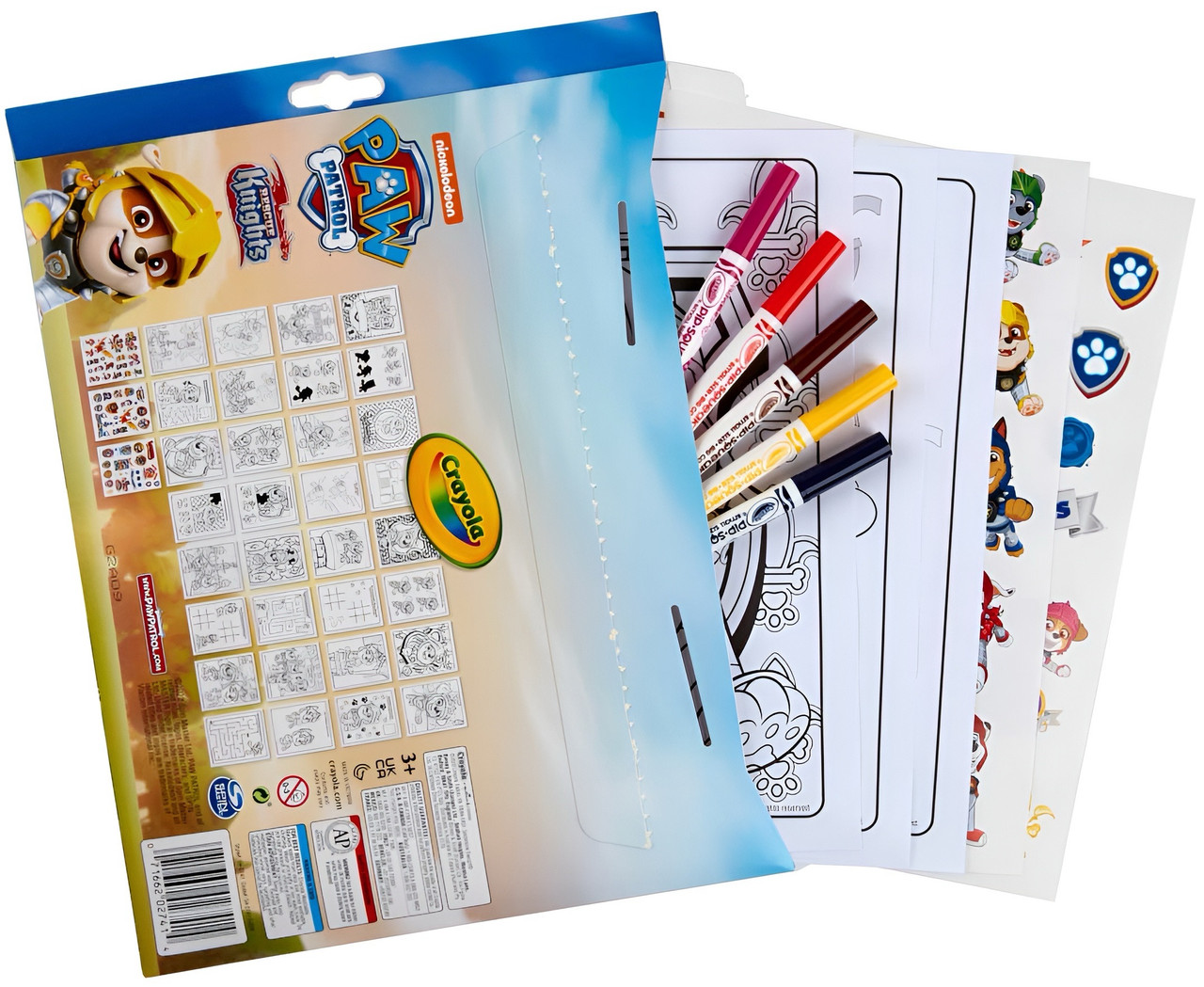 Crayola Paw Patrol Colour & Sticker Activity Set with Markers