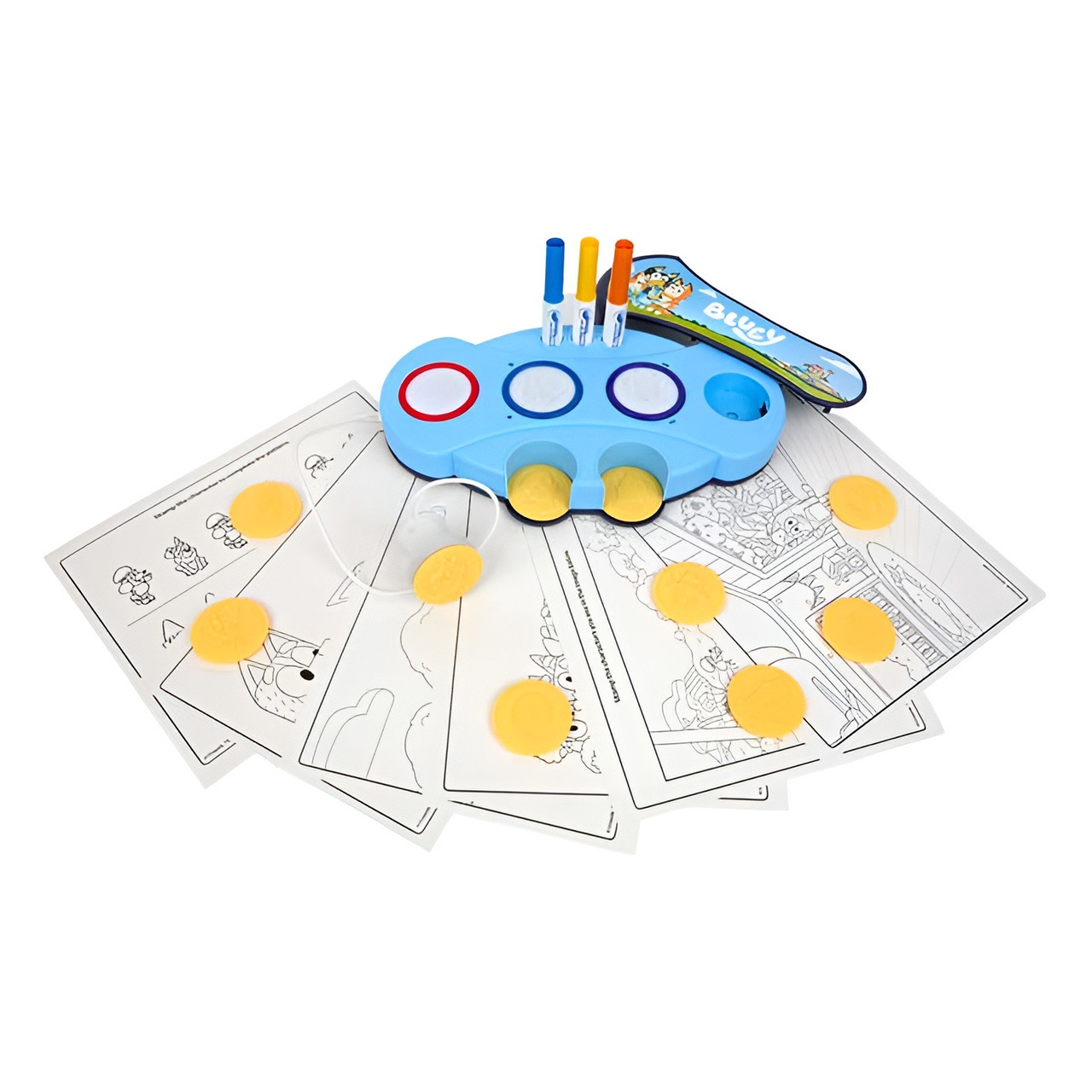 Crayola Bluey Colour Wonder Mess Free Light-Up Stamper