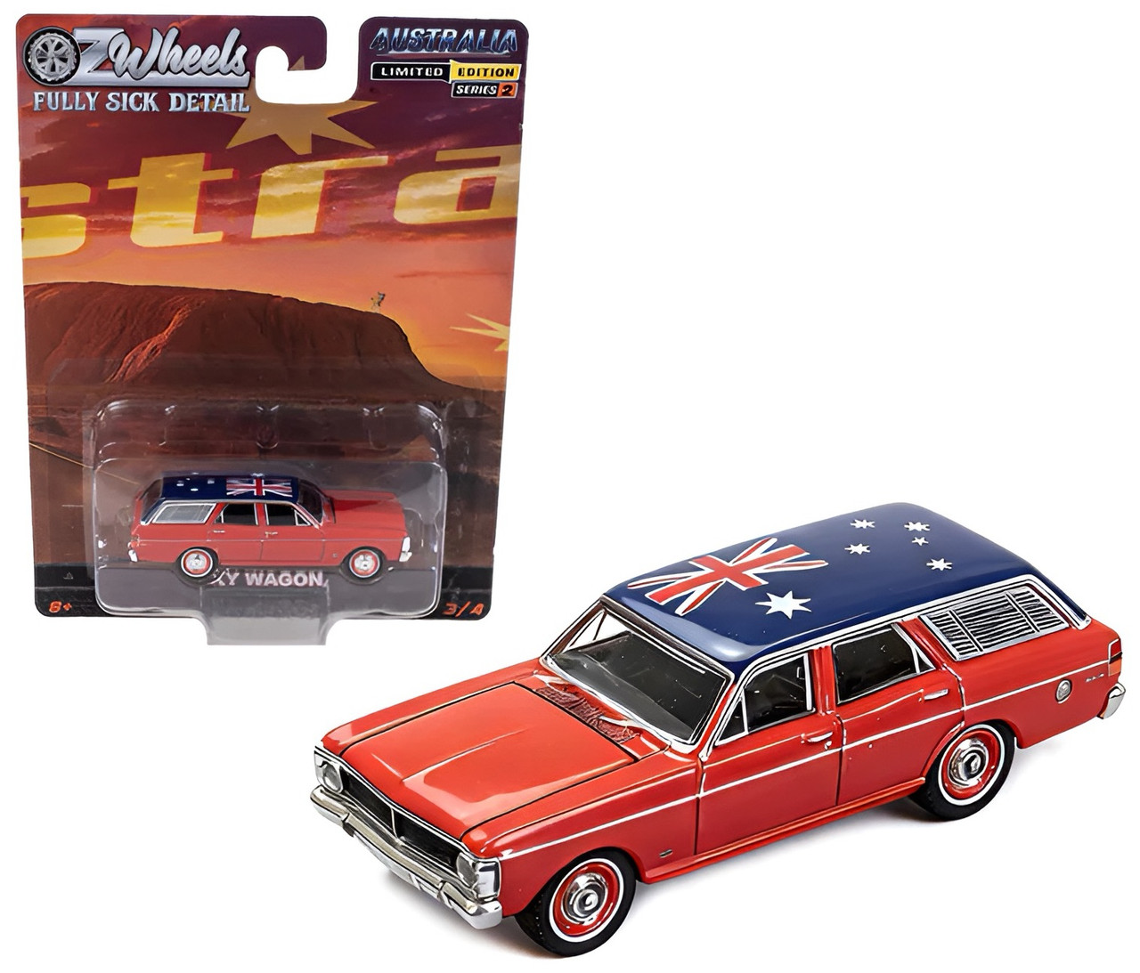 Oz Wheels 1:64 Australia Day FSD