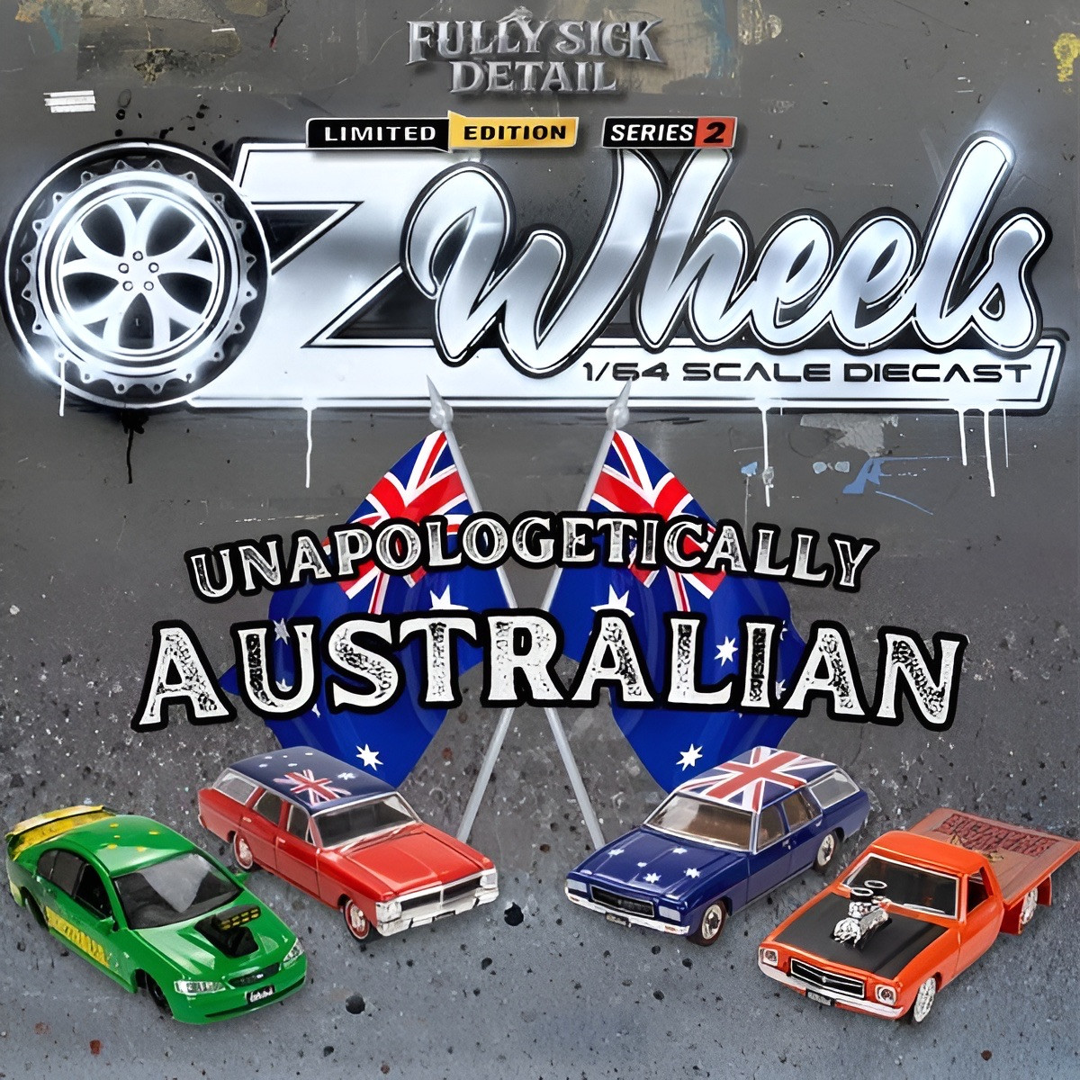 Oz Wheels 1:64 Australia Day FSD