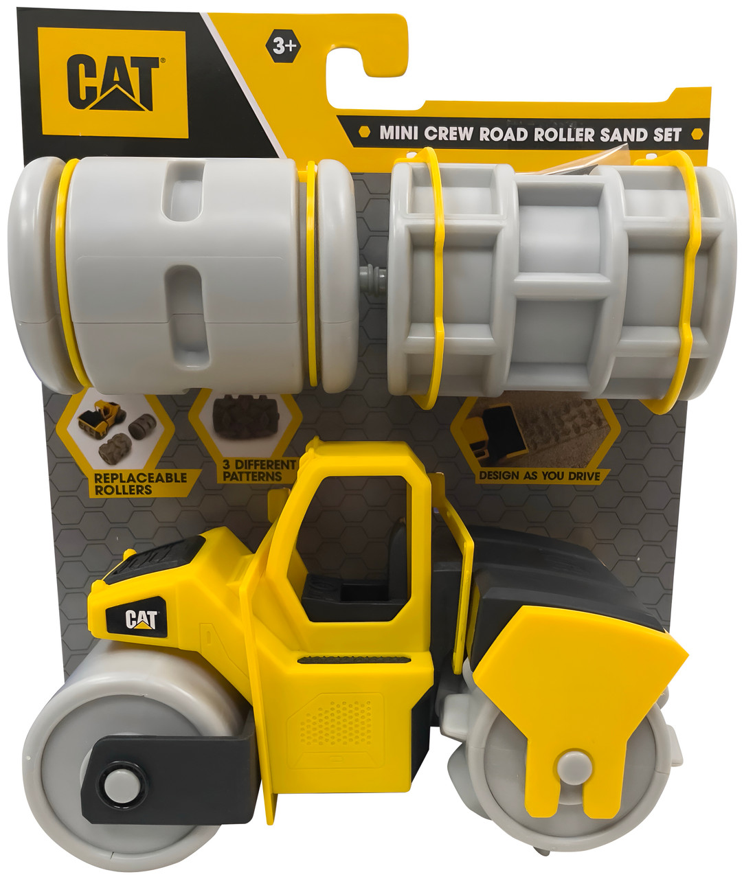 CAT Mini Crew Road Roller Sand Set