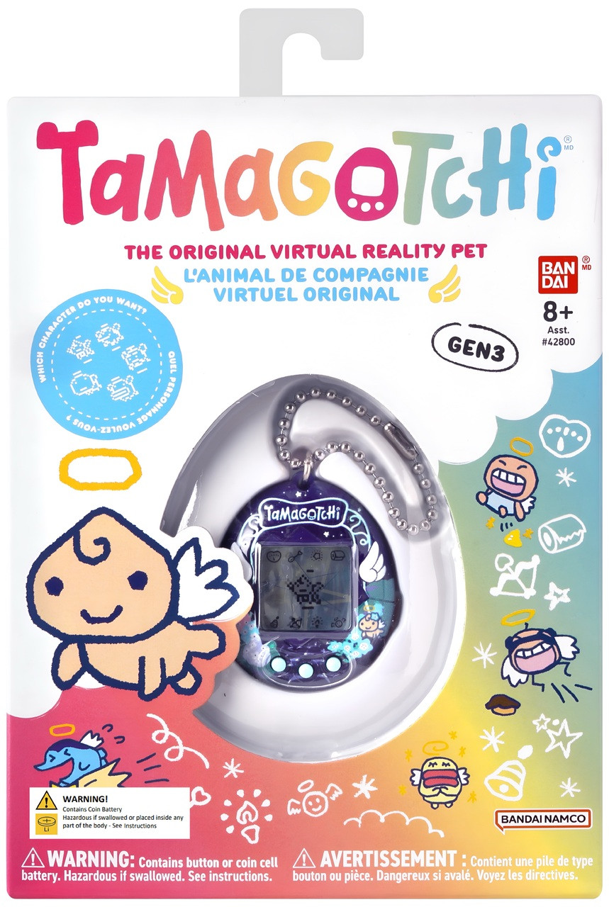 Tamagotchi Original - Tama Candy/Tama Pajama/Angel Tea Time/Angel Night Garden