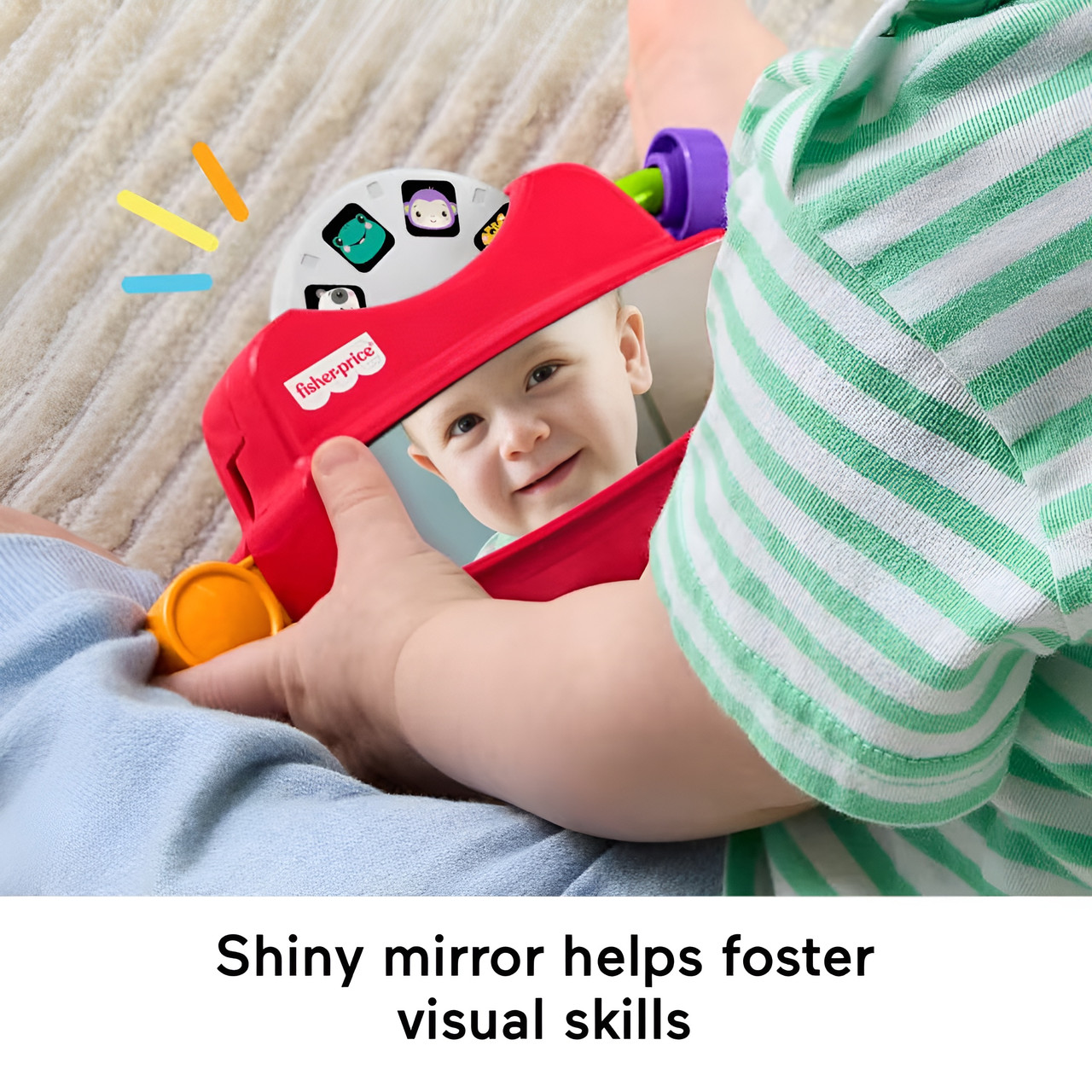 Fisher-Price Fidget Activity Viewer Baby Toy