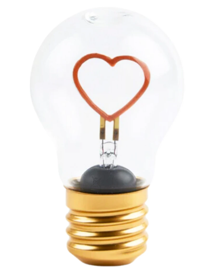 Glow Fest - Glow Heart Lightbulb 