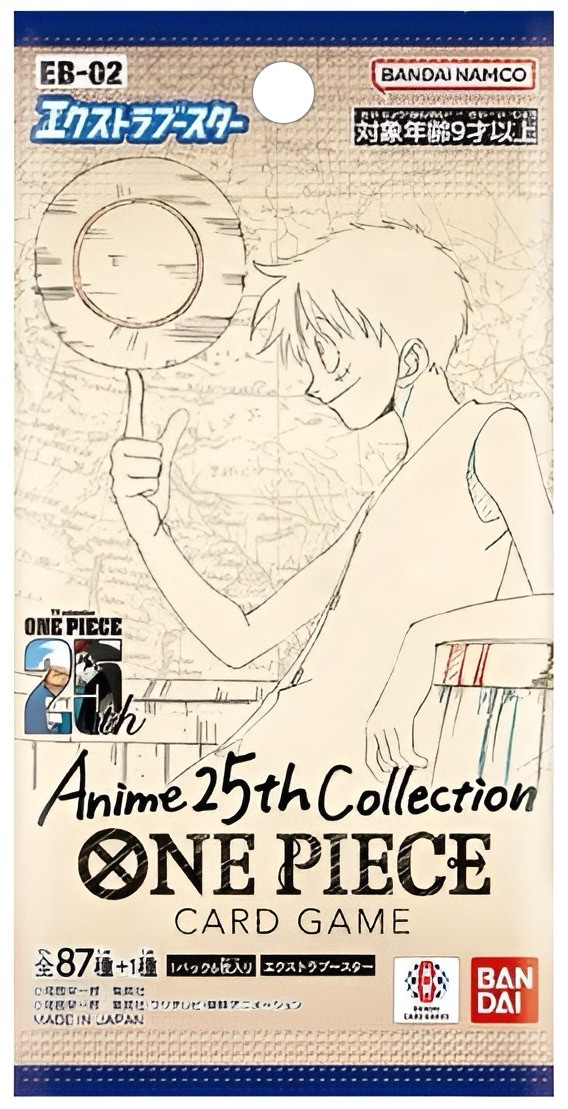 One Piece TCG (Japanese) - 25th Collection Extra Booster Pack EB-02