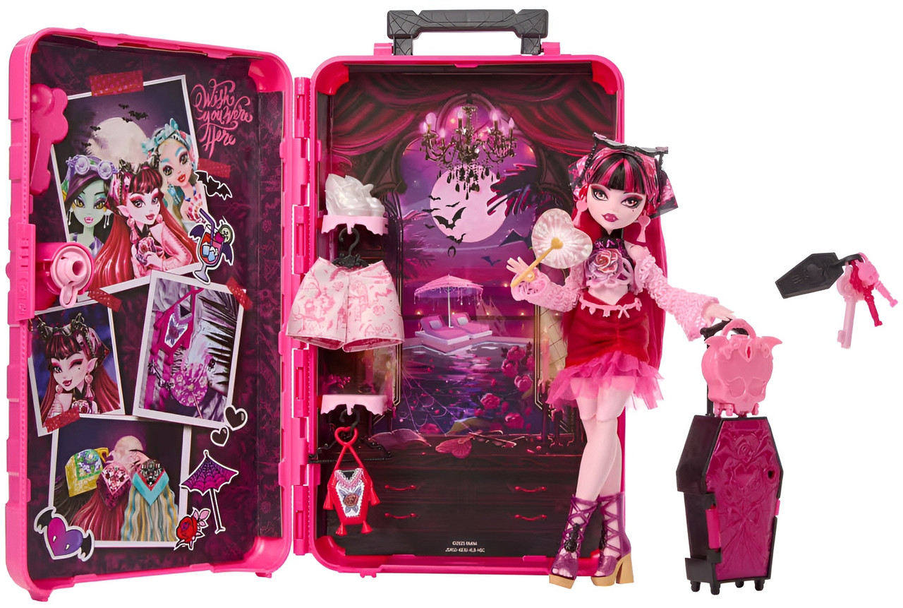 Monster High Skulltimate Secrets Gore-Geous Oasis Playset - Draculaura