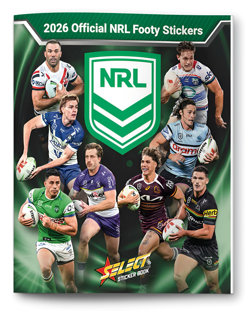 2026 Official NRL Footy Stickers Book Bundle