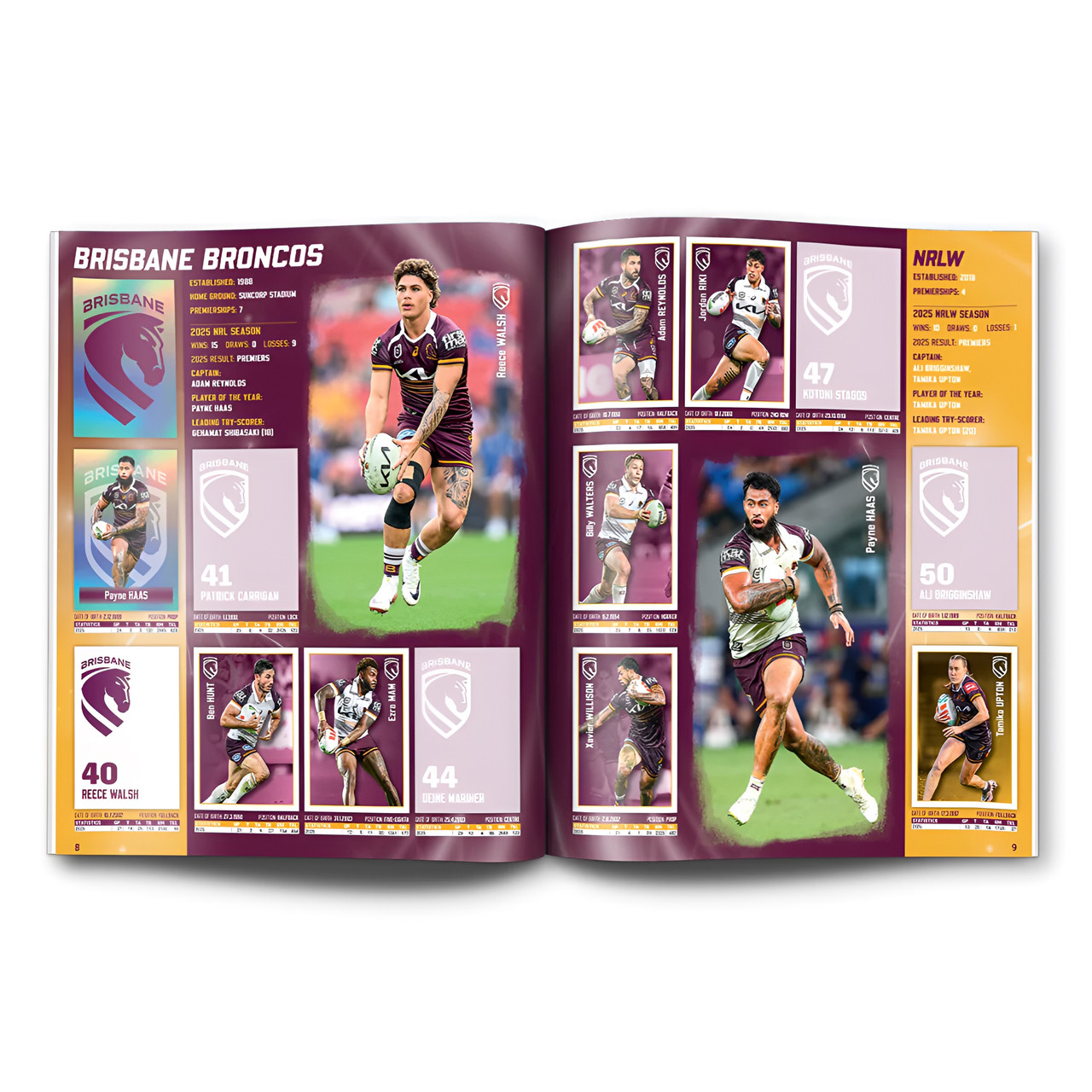 2026 Official NRL Footy Stickers Book Bundle