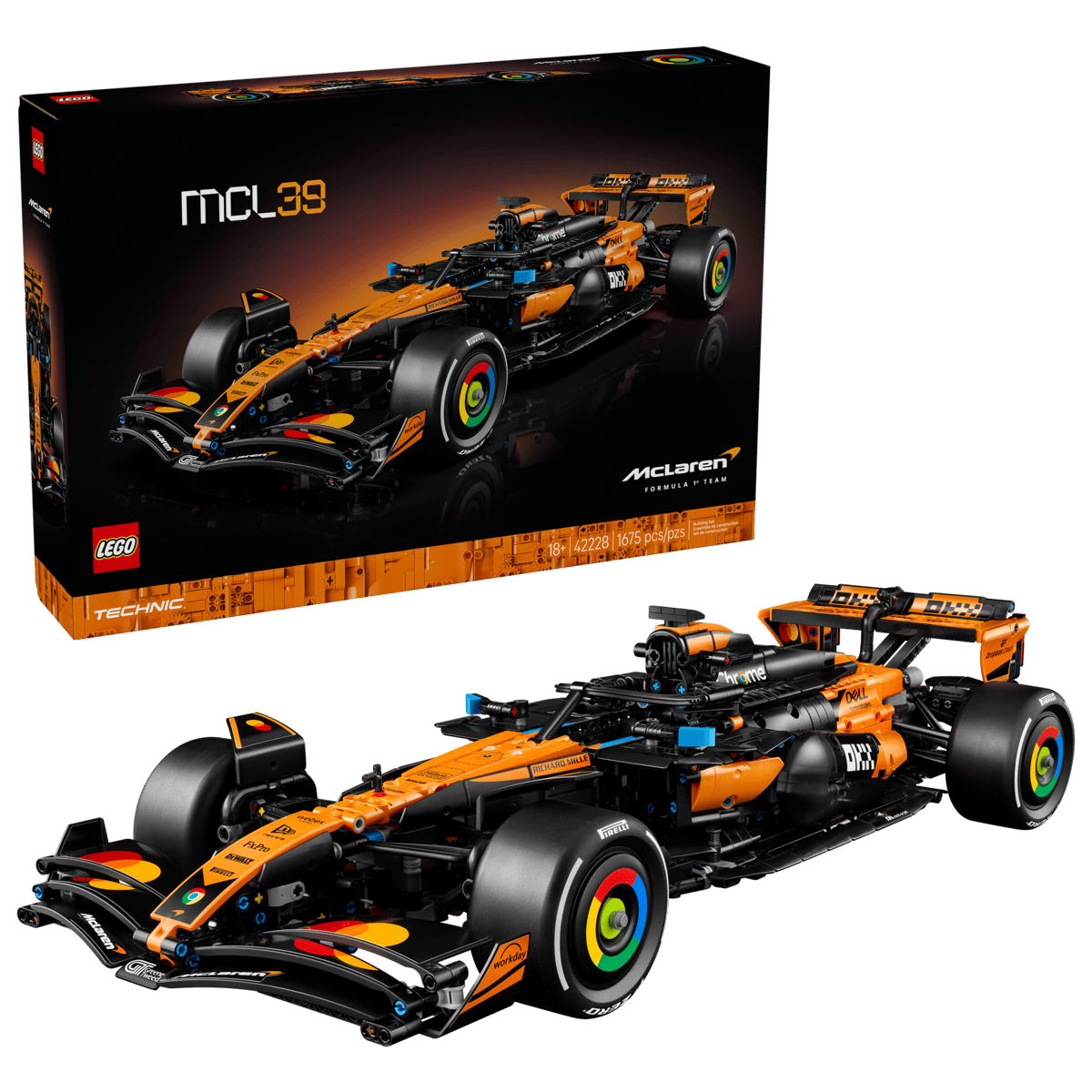 LEGO Technic McLaren MCL39 F1 Car 42228