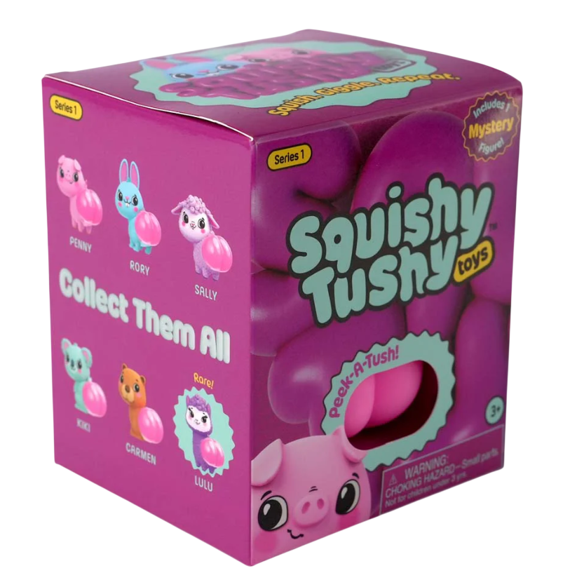 Squishy Tushy Toys 3inch Single Blind Pack Series 1