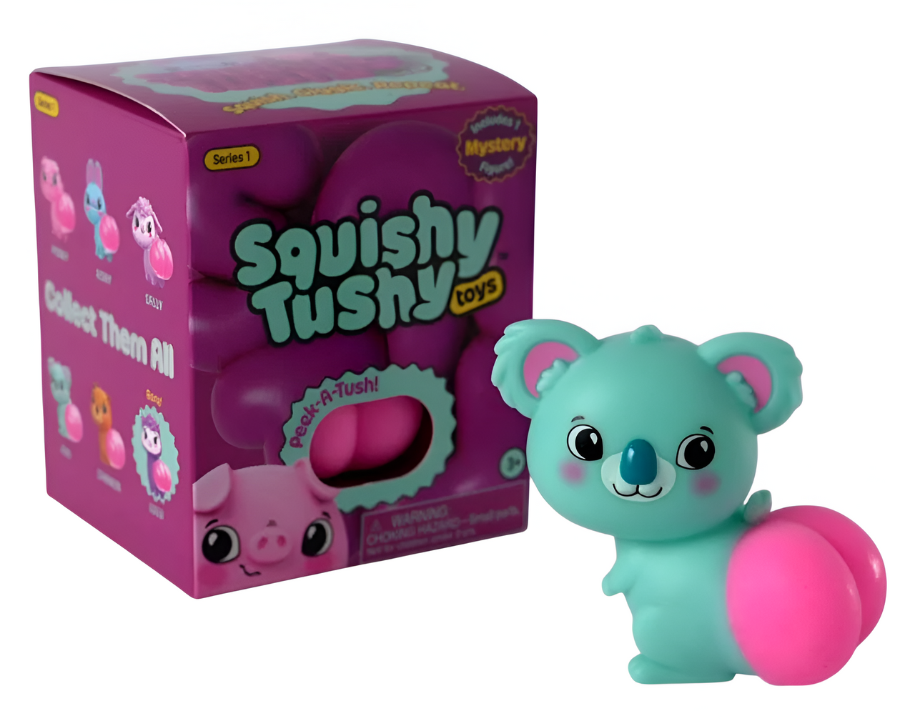 Squishy Tushy Toys 3inch Single Blind Pack Series 1