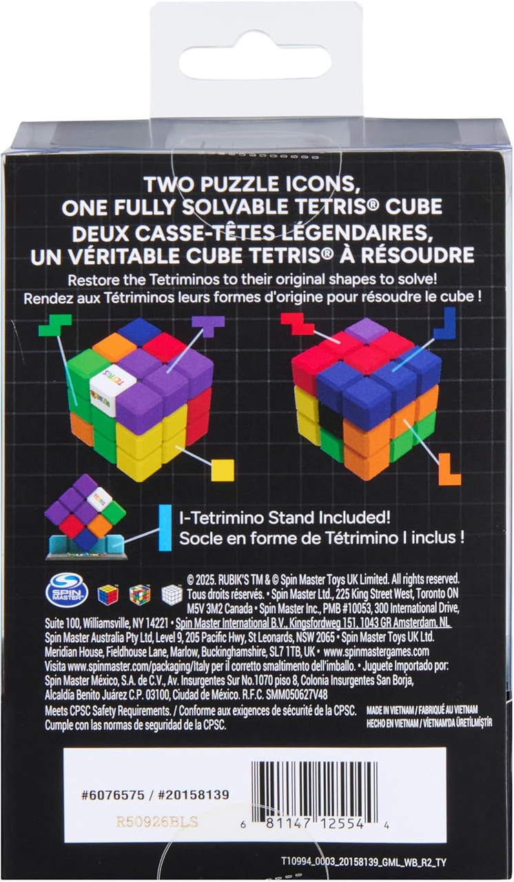 Rubik's Cube Tetris Cube