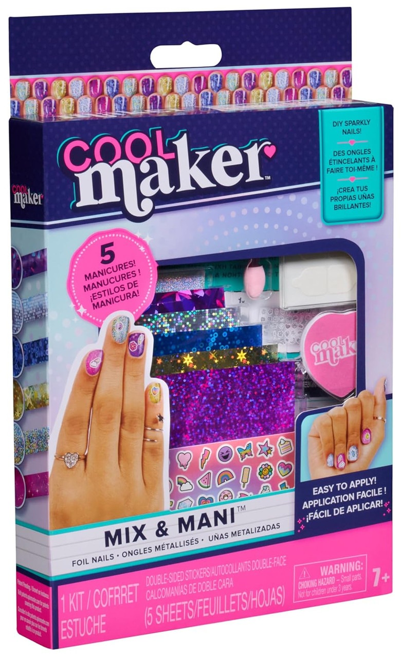 Cool Maker Mix & Mani Foil Nail Kit