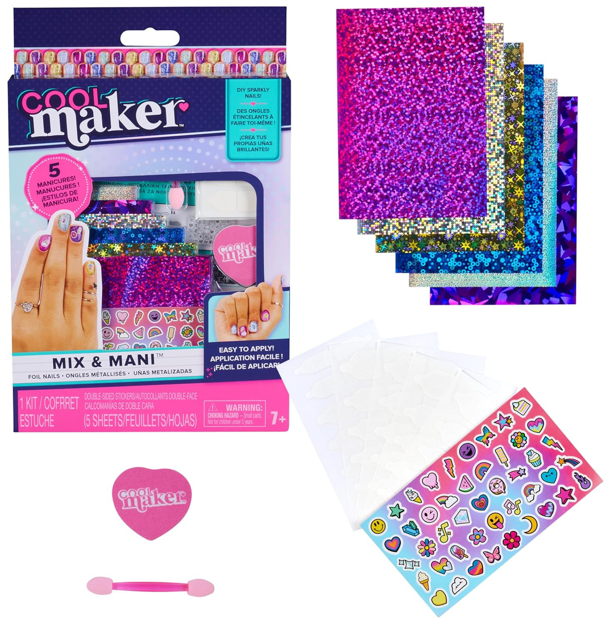 Cool Maker Mix & Mani Foil Nail Kit
