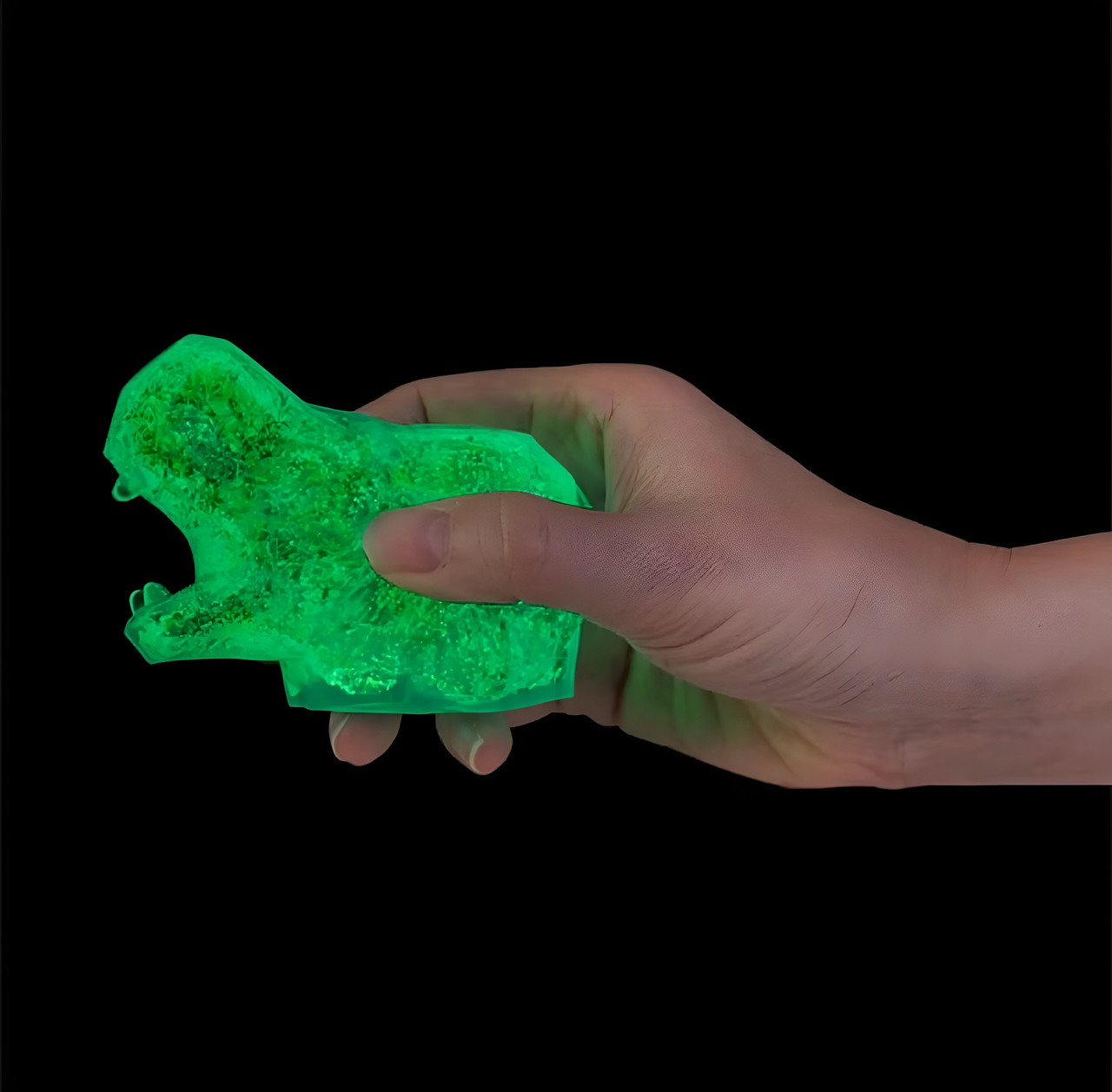 Smooshos Super Squeeze Glow-in-the-Dark Polyhedron Animals