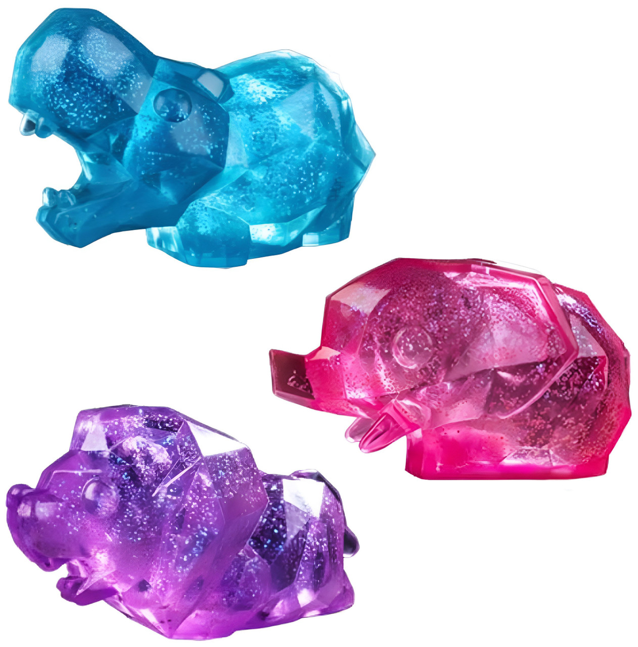 Smooshos Super Squeeze Glow-in-the-Dark Polyhedron Animals