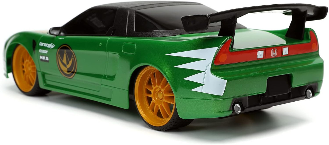 Mighty Morphin Power Rangers Green Ranger 2002 Honda NSX 1:16 Scale