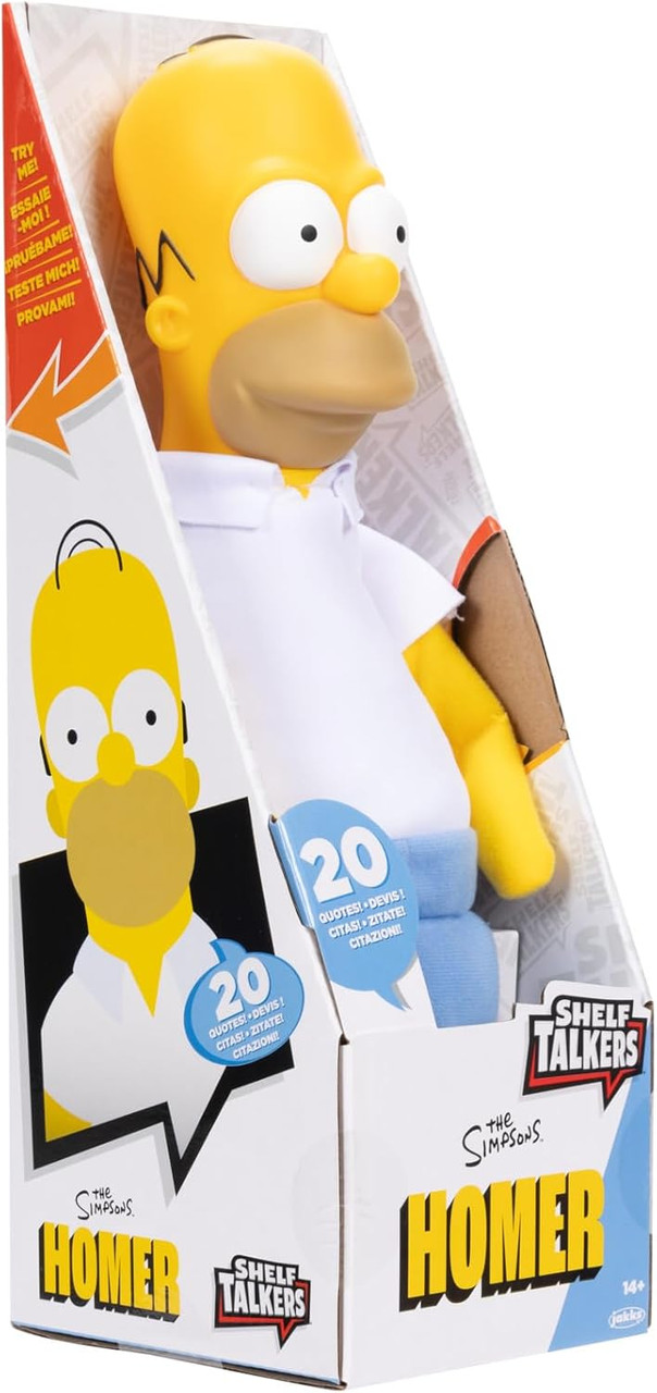 The Simpsons Homer Simpson Shelf Talker 30cm