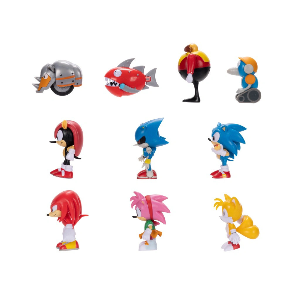 Sonic The Hedgehog Friends & Foes 2.5-inch Figures 10-Pack