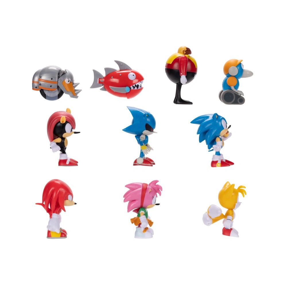 Sonic The Hedgehog Friends & Foes 2.5-inch Figures 10-Pack