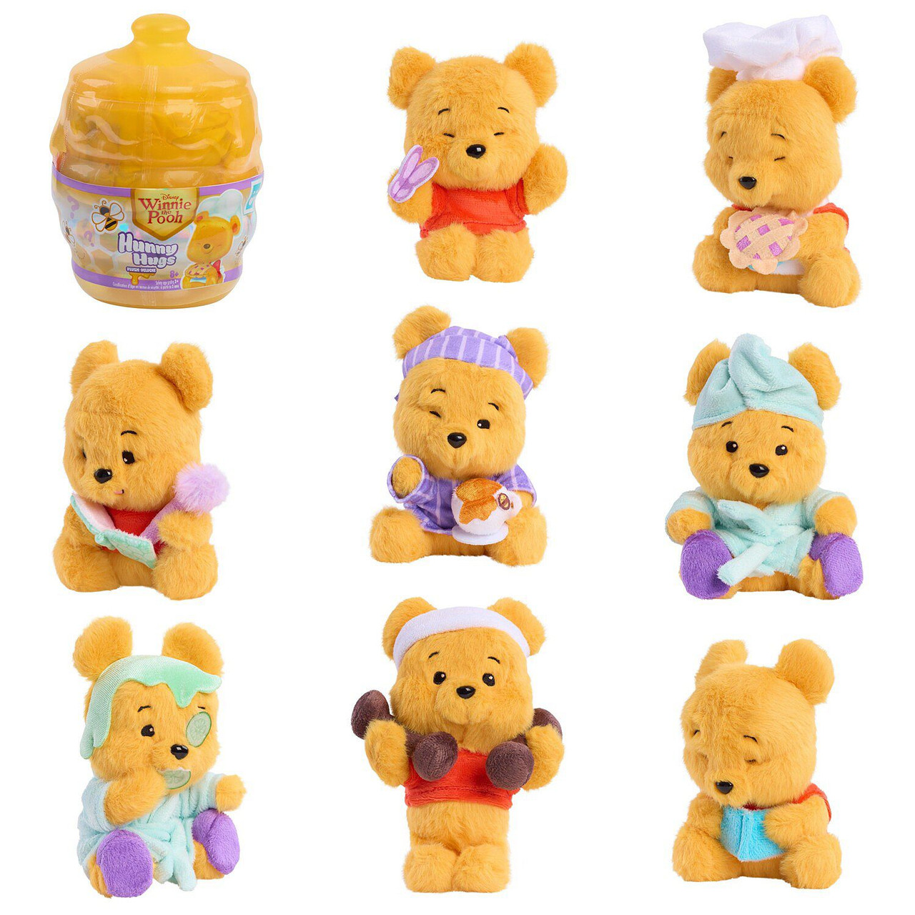 Happy Haul Disney's Winnie The Pooh Hunny Hugs Capsule Plush
