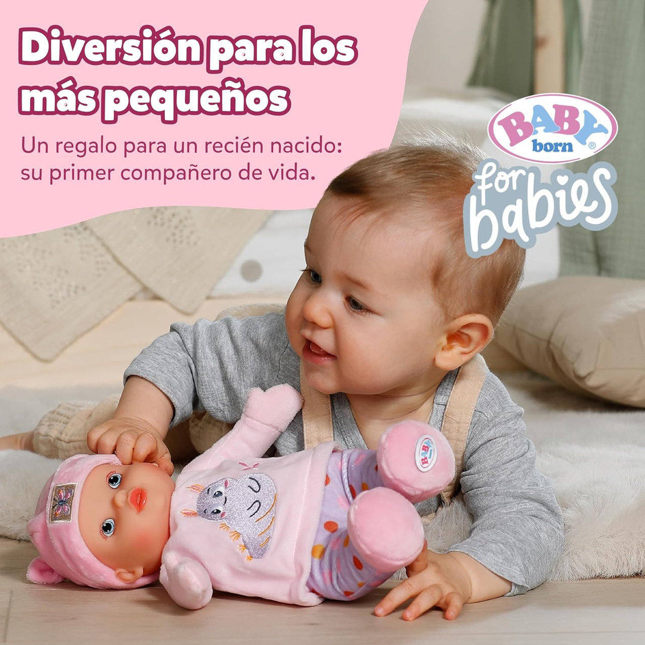Baby born for Babies Sweetie Pink 30cm