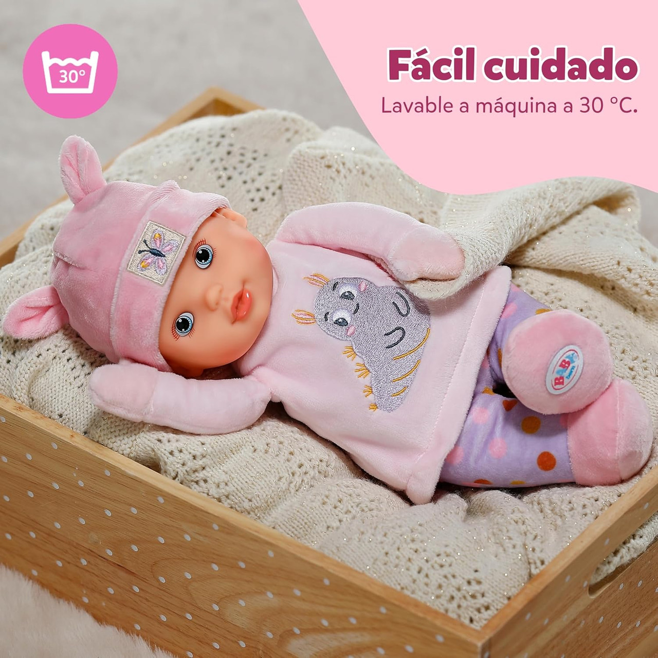 Baby born for Babies Sweetie Pink 30cm